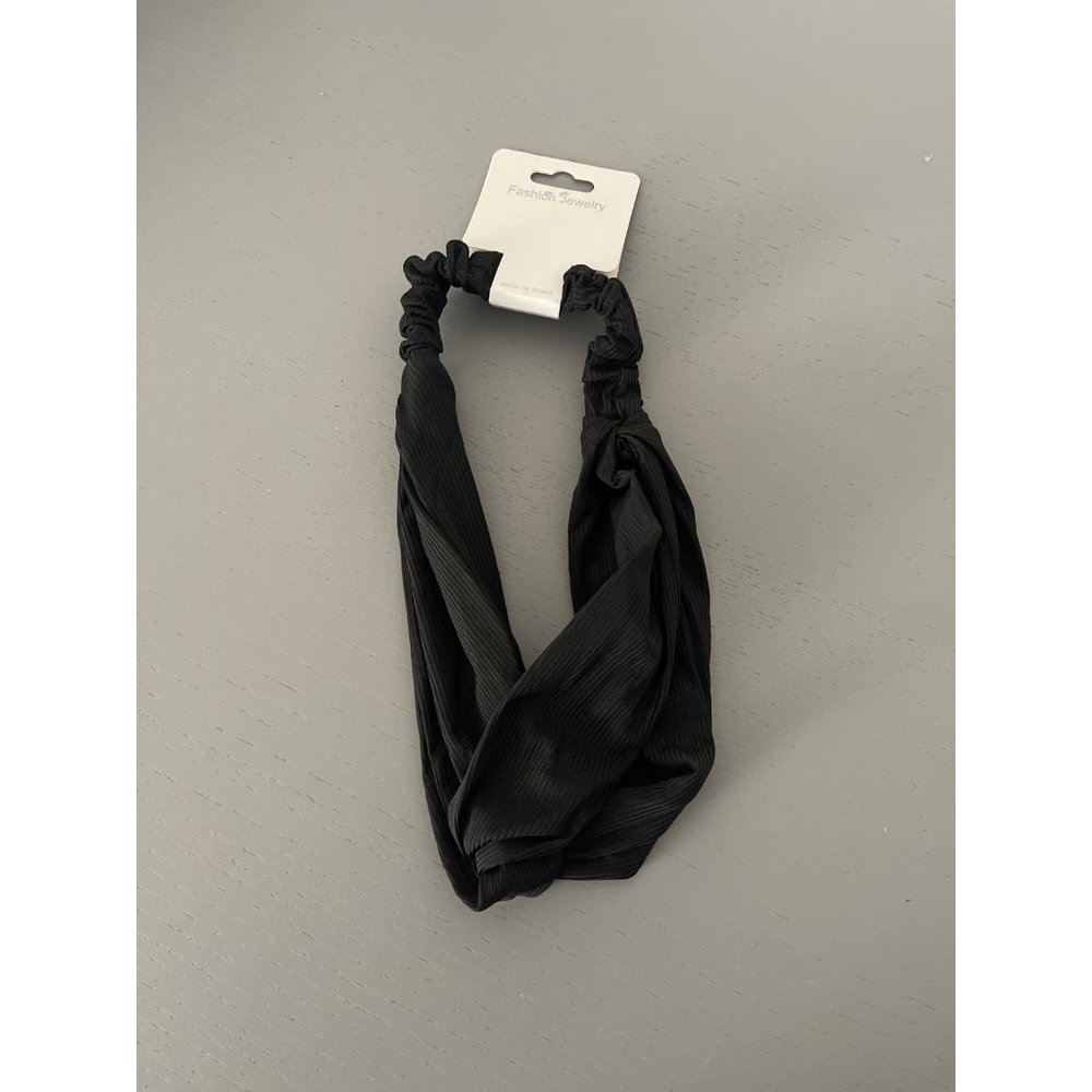 NEW HAIR BAND TWIST STYLE COLOR BLACK